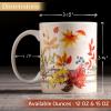 imageMaison d Hermine Coffee Mug with Handles Fine Bone China Pack of Two Coffee Mug for Hot Beverages Cappuccino Latte Home Restaurant Perfect for Men ampamp Women Holly Time 15 Ounce6  Amarante  Charmille