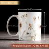 imageMaison d Hermine Coffee Mug with Handles Fine Bone China Pack of Two Coffee Mug for Hot Beverages Cappuccino Latte Home Restaurant Perfect for Men ampamp Women Holly Time 15 Ounce2  Ice Florals  Romantic Morning