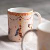 imageMaison d Hermine Coffee Mug with Handles Fine Bone China Pack of Two Coffee Mug for Hot Beverages Cappuccino Latte Home Restaurant Perfect for Men ampamp Women Holly Time 15 Ounce8  Ibiza  Beige