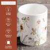 imageMaison d Hermine Coffee Mug with Handles Fine Bone China Pack of Two Coffee Mug for Hot Beverages Cappuccino Latte Home Restaurant Perfect for Men ampamp Women Holly Time 15 Ounce2  Ice Florals  Romantic Morning