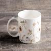 imageMaison d Hermine Coffee Mug with Handles Fine Bone China Pack of Two Coffee Mug for Hot Beverages Cappuccino Latte Home Restaurant Perfect for Men ampamp Women Holly Time 15 Ounce2  Ice Florals  Romantic Morning