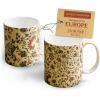 imageMaison d Hermine Coffee Mug with Handles Fine Bone China Pack of Two Coffee Mug for Hot Beverages Cappuccino Latte Home Restaurant Perfect for Men ampamp Women Holly Time 15 Ounce10  Lakshmi