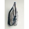 imageMaison d Hermine Cross Body Bag Cotton Adjustable Shoulder Strap Hand Bag Tote purse with Zippered ampamp Slip Pockets01  the Miller  Blue