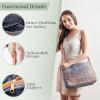 imageMaison d Hermine Cross Body Bag Cotton Adjustable Shoulder Strap Hand Bag Tote purse with Zippered ampamp Slip Pockets03  Imperfection