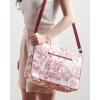 imageMaison d Hermine Cross Body Bag Cotton Adjustable Shoulder Strap Hand Bag Tote purse with Zippered ampamp Slip Pockets04  the Miller  Red