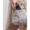 imageMaison d Hermine Cross Body Bag Cotton Adjustable Shoulder Strap Hand Bag Tote purse with Zippered ampamp Slip Pockets05  Blossoms in Spring
