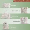 imageMaison d Hermine Cross Body Bag Cotton Adjustable Shoulder Strap Hand Bag Tote purse with Zippered ampamp Slip Pockets05  Blossoms in Spring