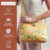 imageMaison d Hermine Cross Body Bag Cotton Adjustable Shoulder Strap Hand Bag Tote purse with Zippered ampamp Slip Pockets09  Colmar