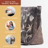 imageMaison d Hermine Cross Body Bag Cotton Adjustable Shoulder Strap Hand Bag Tote purse with Zippered ampamp Slip Pockets10  Meadow Florals