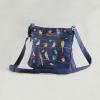 imageMaison d Hermine Cross Body Bag Cotton Adjustable Shoulder Strap Hand Bag Tote purse with Zippered ampamp Slip Pockets12  Birdies on Wire