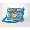 imageMaison d Hermine Cross Body Bag Cotton Adjustable Shoulder Strap Hand Bag Tote purse with Zippered ampamp Slip Pockets16  Marquise  Blue