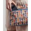 imageMaison d Hermine Cross Body Bag Cotton Adjustable Shoulder Strap Hand Bag Tote purse with Zippered ampamp Slip Pockets17  Ikat