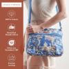 imageMaison d Hermine Cross Body Bag Cotton Adjustable Shoulder Strap Hand Bag Tote purse with Zippered ampamp Slip Pockets18  Joli Jouy