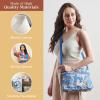 imageMaison d Hermine Cross Body Bag Cotton Adjustable Shoulder Strap Hand Bag Tote purse with Zippered ampamp Slip Pockets18  Joli Jouy
