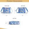 imageMaison d Hermine Cross Body Bag Cotton Adjustable Shoulder Strap Hand Bag Tote purse with Zippered ampamp Slip Pockets18  Joli Jouy