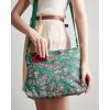 imageMaison d Hermine Cross Body Bag Cotton Adjustable Shoulder Strap Hand Bag Tote purse with Zippered ampamp Slip Pockets20  Surya  Green