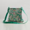 imageMaison d Hermine Cross Body Bag Cotton Adjustable Shoulder Strap Hand Bag Tote purse with Zippered ampamp Slip Pockets20  Surya  Green