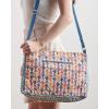 imageMaison d Hermine Cross Body Bag Cotton Adjustable Shoulder Strap Hand Bag Tote purse with Zippered ampamp Slip Pockets27  Ikat  Dikat