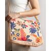imageMaison d Hermine Cross Body Bag Cotton Adjustable Shoulder Strap Hand Bag Tote purse with Zippered ampamp Slip Pockets28  Kalahari