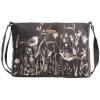 imageMaison d Hermine Cross Body Bag Cotton Adjustable Shoulder Strap Hand Bag Tote purse with Zippered ampamp Slip Pockets10  Meadow Florals