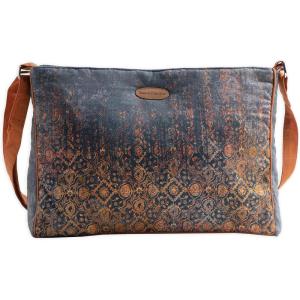 imageMaison d Hermine Cross Body Bag Cotton Adjustable Shoulder Strap Hand Bag Tote purse with Zippered ampamp Slip Pockets03  Imperfection