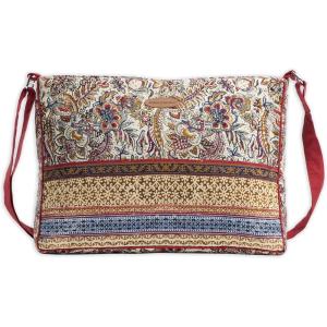 imageMaison d Hermine Cross Body Bag Cotton Adjustable Shoulder Strap Hand Bag Tote purse with Zippered ampamp Slip Pockets08  Jaipur