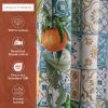 imageMaison d Hermine Limoncello 100 Cotton Set of 3 Kitchen Rod Pocket Window Curtain for Cafe  Kitchen  Bedroom  Home 2 Tiers 28quotX36quot and 1 Valance 56quotX18quot26  Agrume