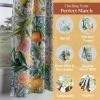 imageMaison d Hermine Limoncello 100 Cotton Set of 3 Kitchen Rod Pocket Window Curtain for Cafe  Kitchen  Bedroom  Home 2 Tiers 28quotX36quot and 1 Valance 56quotX18quot26  Agrume