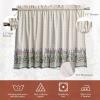 imageMaison d Hermine Limoncello 100 Cotton Set of 3 Kitchen Rod Pocket Window Curtain for Cafe  Kitchen  Bedroom  Home 2 Tiers 28quotX36quot and 1 Valance 56quotX18quot29  Fanny Lavender