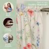 imageMaison d Hermine Limoncello 100 Cotton Set of 3 Kitchen Rod Pocket Window Curtain for Cafe  Kitchen  Bedroom  Home 2 Tiers 28quotX36quot and 1 Valance 56quotX18quot36  Just Florals