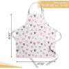 imageMaison dHermine 100 Cotton Apron for women with Pocket Kitchen Chef Apron for Men Easter decorations Cooking Baking Garden08  Lovely Hearts
