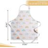 imageMaison dHermine 100 Cotton Apron for women with Pocket Kitchen Chef Apron for Men Easter decorations Cooking Baking Garden09  the Rainbow