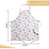 imageMaison dHermine 100 Cotton Apron for women with Pocket Kitchen Chef Apron for Men Easter decorations Cooking Baking Garden12  Butterflies