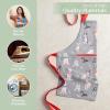 imageMaison dHermine 100 Cotton Apron for women with Pocket Kitchen Chef Apron for Men Easter decorations Cooking Baking Garden16  Lovely Dogs