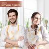 imageMaison dHermine 100 Cotton Apron for women with Pocket Kitchen Chef Apron for Men Easter decorations Cooking Baking Garden18  Ducklings in Spring