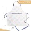 imageMaison dHermine 100 Cotton Apron for women with Pocket Kitchen Chef Apron for Men Easter decorations Cooking Baking Garden20  High Tea