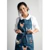 imageMaison dHermine 100 Cotton Apron for women with Pocket Kitchen Chef Apron for Men Easter decorations Cooking Baking Garden21  Meadow Rooster