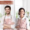 imageMaison dHermine 100 Cotton Apron for women with Pocket Kitchen Chef Apron for Men Easter decorations Cooking Baking Garden24  Nyons