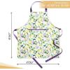 imageMaison dHermine 100 Cotton Apron for women with Pocket Kitchen Chef Apron for Men Easter decorations Cooking Baking Garden25  Sivergue