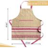 imageMaison dHermine 100 Cotton Apron for women with Pocket Kitchen Chef Apron for Men Easter decorations Cooking Baking Garden28  Manosque