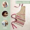 imageMaison dHermine 100 Cotton Apron for women with Pocket Kitchen Chef Apron for Men Easter decorations Cooking Baking Garden28  Manosque