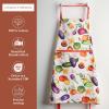 imageMaison dHermine 100 Cotton Apron for women with Pocket Kitchen Chef Apron for Men Easter decorations Cooking Baking Garden30  Ratatouille