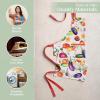 imageMaison dHermine 100 Cotton Apron for women with Pocket Kitchen Chef Apron for Men Easter decorations Cooking Baking Garden30  Ratatouille