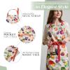 imageMaison dHermine 100 Cotton Apron for women with Pocket Kitchen Chef Apron for Men Easter decorations Cooking Baking Garden30  Ratatouille