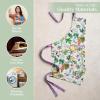 imageMaison dHermine 100 Cotton Apron for women with Pocket Kitchen Chef Apron for Men Easter decorations Cooking Baking Garden31  Cavaillon