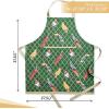 imageMaison dHermine 100 Cotton Apron for women with Pocket Kitchen Chef Apron for Men Easter decorations Cooking Baking Garden34  Tropical Birds