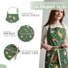 imageMaison dHermine 100 Cotton Apron for women with Pocket Kitchen Chef Apron for Men Easter decorations Cooking Baking Garden34  Tropical Birds