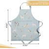 imageMaison dHermine 100 Cotton Apron for women with Pocket Kitchen Chef Apron for Men Easter decorations Cooking Baking Garden35  Barnyard Cute