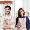 imageMaison dHermine 100 Cotton Apron for women with Pocket Kitchen Chef Apron for Men Easter decorations Cooking Baking Garden36  Cakes