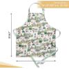 imageMaison dHermine 100 Cotton Apron for women with Pocket Kitchen Chef Apron for Men Easter decorations Cooking Baking Garden37  Paris